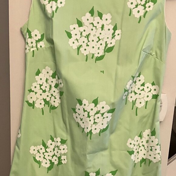 Vested Gentress MInt Dress with White Flowers - Picture 2 of 8